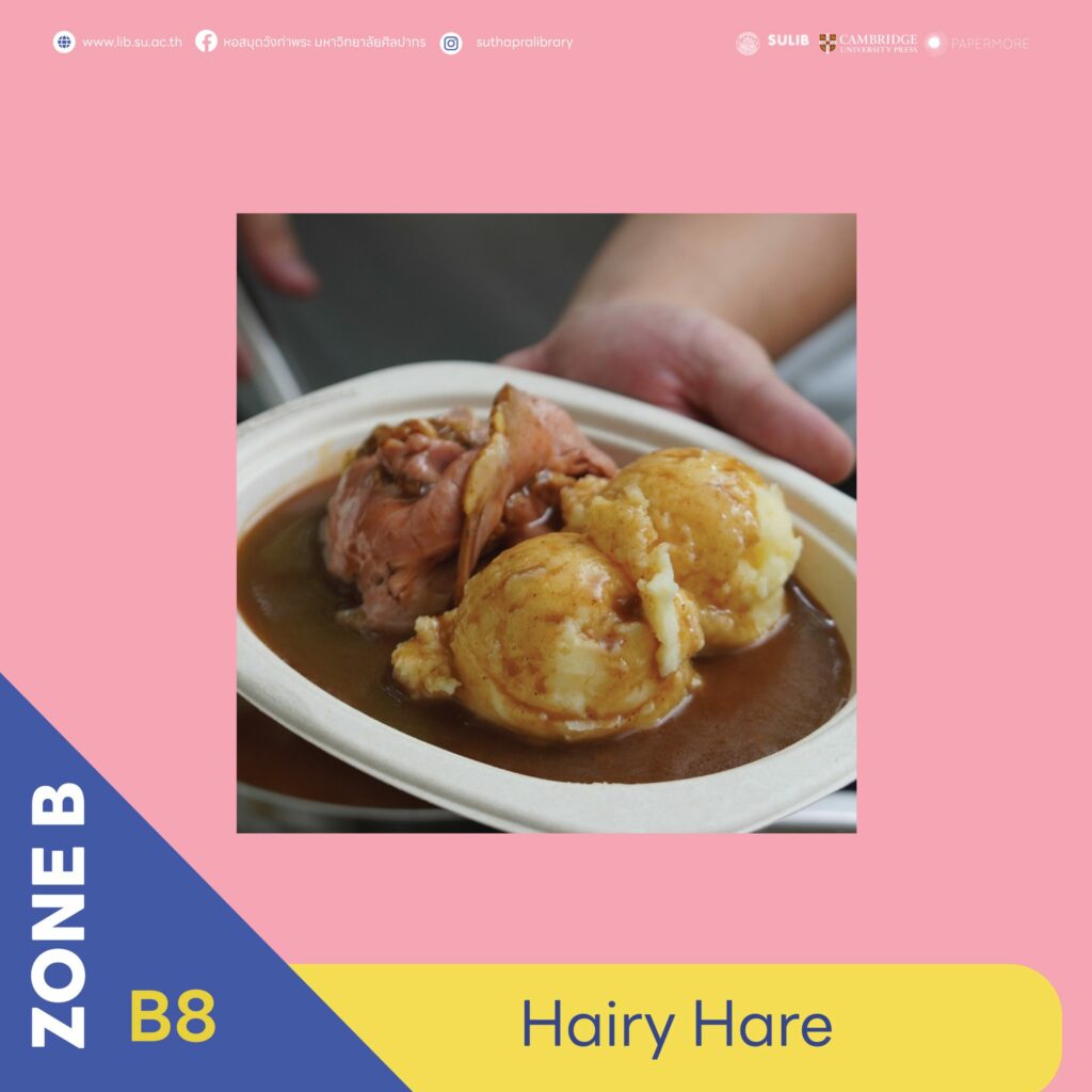 Hairy Hare 📍พิกัดร้าน: B8 Zone B