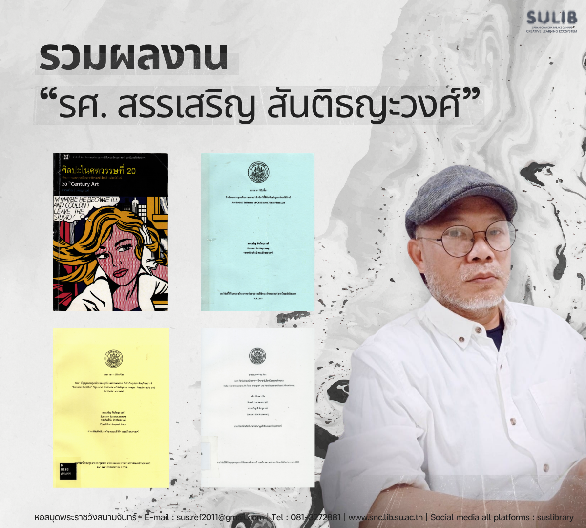 รวมผลงาน “รองศาสตราจารย์สรรเสริญ สันติธญะวงศ์”
