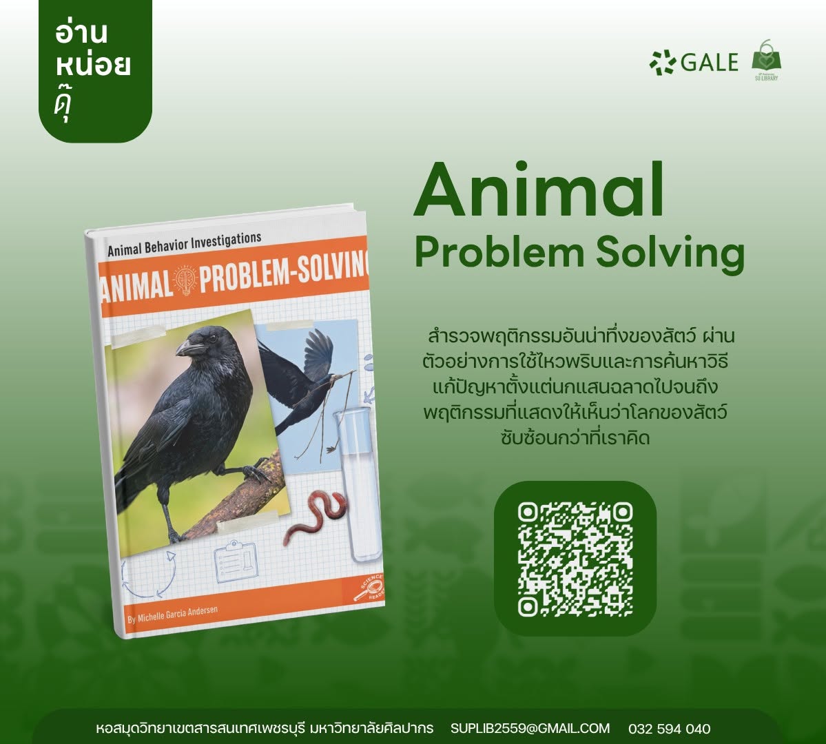 ANIMAL PROBLEM SOLVING
