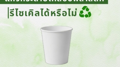 แก้วกระดาษเคลือบพลาสติก